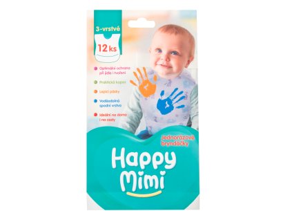 125991 happy mimi bryndaky 12ks fol jednoraz