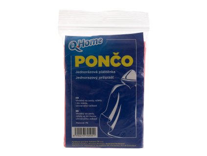 120420 q home poncho jednorazove 38 40g