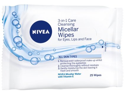 46122 nivea micelarni ubrousky 25ks fol cist