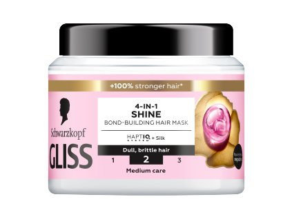 119073 gliss maska 400ml shine 4 in 1