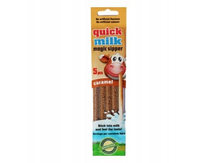 Quick Milk Brcka na mleko s prichuti Carmel 30g