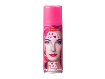 Spray colorant rose pour cheveux, 125 ml
