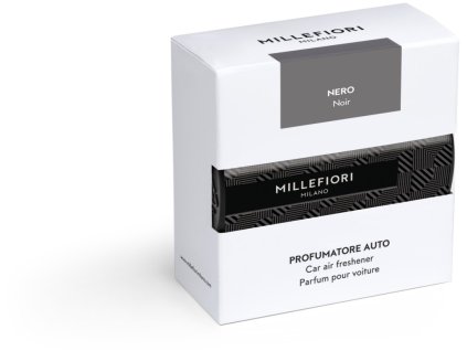 Millefiori Icon Nero parfum de voiture Textile Floral