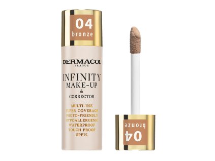 Dermacol Infinity m-up maquillage + correcteur 04 Bronze