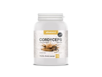 allnature cordyceps kapsle 100 cps
