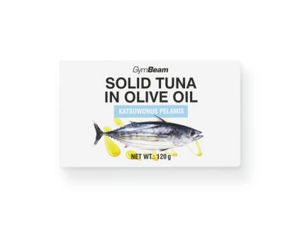 solid tuna in olive oil 120 g gymbeam 3 1