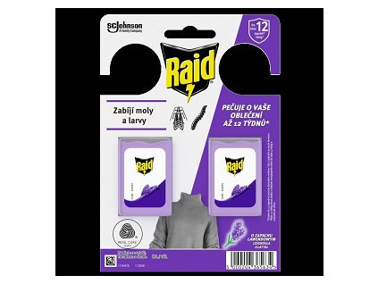 Raid antimites (2 pièces/boîte) lavande