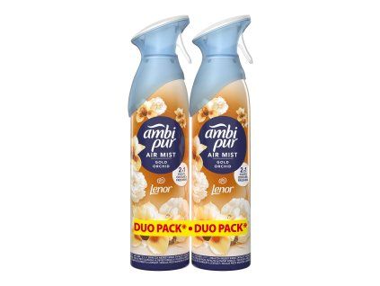 Spray AmbiPur (2 x 185 ml/paquet) Orchidée dorée