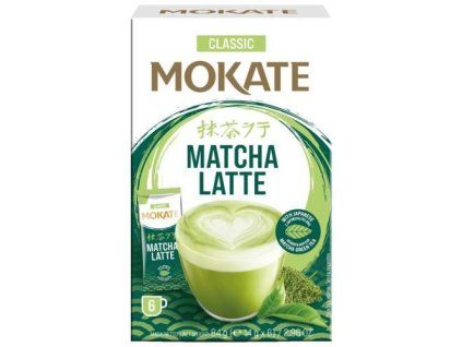Mokate latte matcha classique sachet de 6 x 84 g
