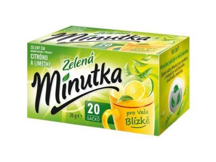Minutka Thé vert citron + citron vert 28g