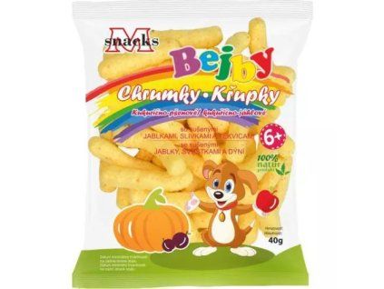 Chips pour bébé Pex à la prune et à la citrouille 40 g