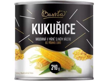 Bassta maïs grain sous vide doux eo 340g