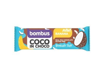 Bombus coco en chocolat banane 40g
