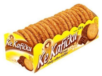 Ke Kafíčku biscuits à l'avoine et au chocolat 220g