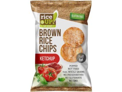 Chips de riz Rice Up avec ketchup 60 g