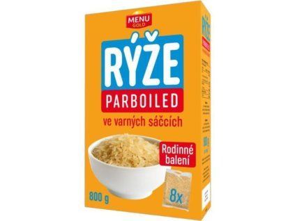 Riz doré étuvé Menu Gold vs riz orange 800g
