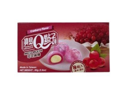 Biscuits Q Mochi 80g Canneberge TWN