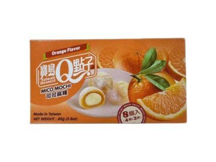 Biscuits Q Mochi 80g Orange TWN