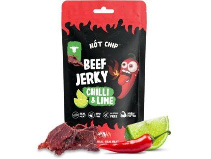 Jerky HotChip piment citron vert 25g