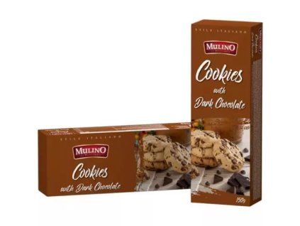 Biscuits Mulino au chocolat noir 150 g