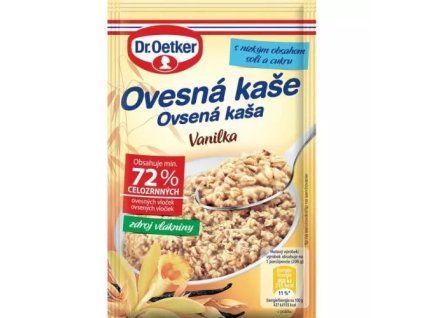 Dr. Oetker flocons d'avoine vanille 58g