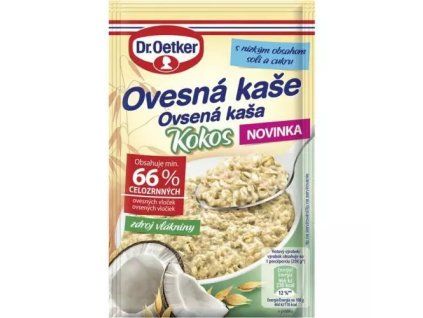 Flocons d'avoine à la noix de coco Dr. Oetker 58 g