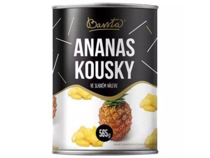 Morceaux d'ananas Bassta eo 565g
