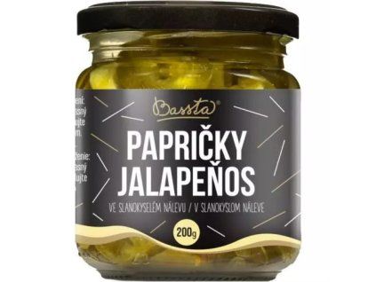 Piments jalapeno Bassta, tranchés 200g