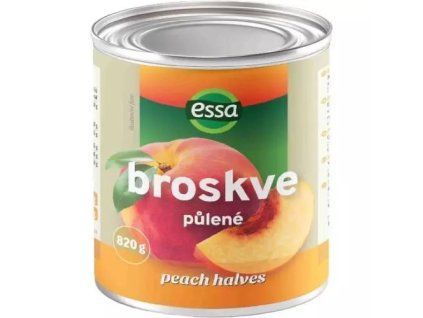 Pêches Essa coupées en deux 820 g