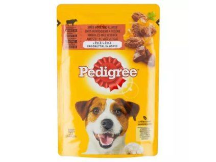 Sachet Pedigree + bœuf 100 g