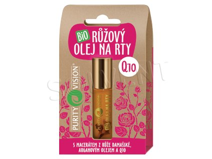 124014 purity vision bio ruzovy olej na rty10ml