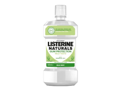 125106 listerine uv 500ml naturals gum protect