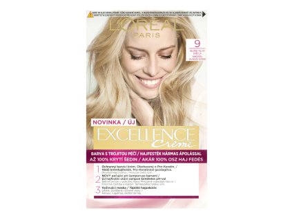 125565 excellence creme 9 blond velmi svetla