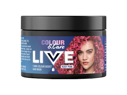 122352 live colour barv maska 150ml rosy pink
