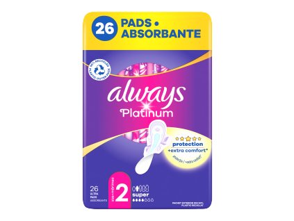 125802 always vlozky platinum 26ks fol super