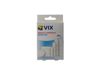 123435 vix naplast sensitive strips 24ks kra