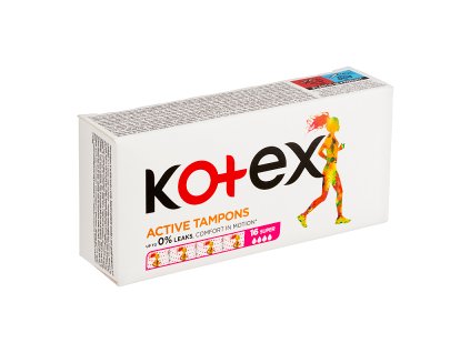 120225 kotex tampony 16ks kra active super