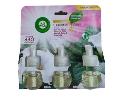 93256 air wick electric napln 3x19ml mesicni lilie saten trio