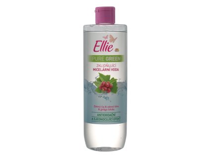 119961 ellie micel plet voda 400ml pure green