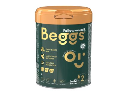 119700 beggs 2 pokracovaci mleko 800g 6 12m