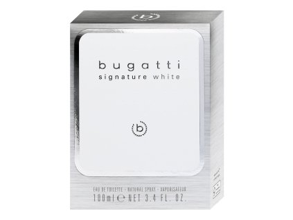 125088 bugatti edt 100ml signature white