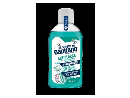 126066 capitano ustni voda 400ml antiplacca
