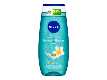 123936 nivea sg 250ml hawaii flower oil