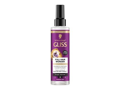 122496 gliss expr balzam 200ml full hair wonder