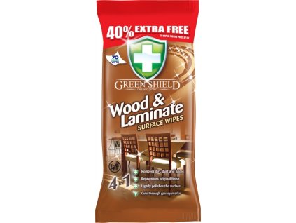 69394 green shield ubrousky vlhcene na drevo a laminat 70ks