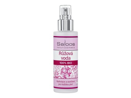 121062 saloos bio ruzova voda 100ml