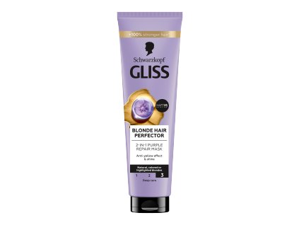 122460 gliss maska 150ml blonde perfector