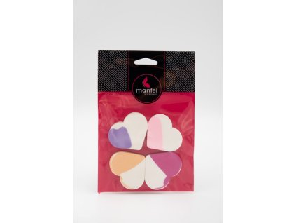 71685 1 houbicky srdce na make up manfei 4ks