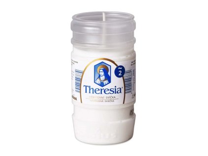 Uložak za svijeću Theresia 145g ~2 dana bijeli odljev