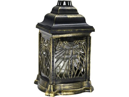 Lanterna za Madonu, grobnica, 26 cm, polog 80g, 24 sata, križ, zlato